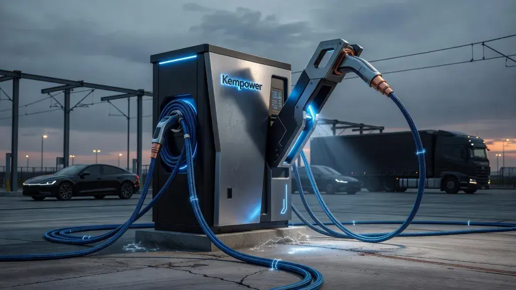 Kempower Debuts Dual-Standard Charger Bridging Cars and Heavy Trucks