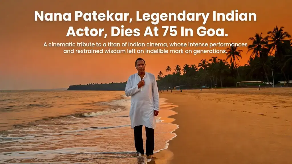 Nana Patekar, Legendary Indian Actor, Dies At 75 In Goa