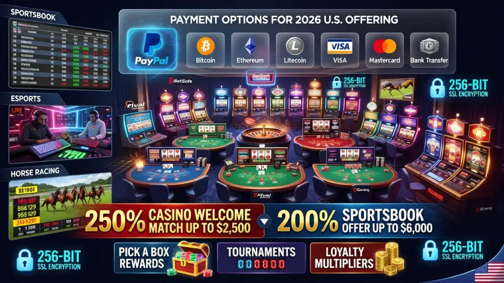 BetWhale Lists PayPal Among Payment Options for 2026 Casino Offering