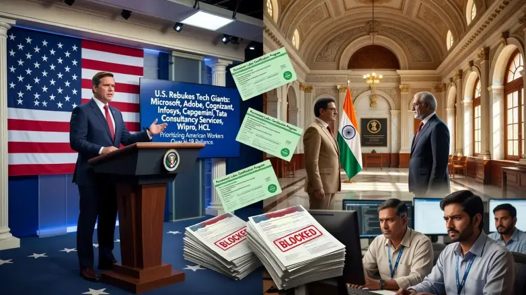 India Rebukes Vance Over H-1B Remarks as Visa Curbs Widen
