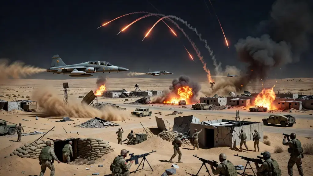 Exclusive Footage Reveals Scale of Iranian Strikes on Kuwait Base